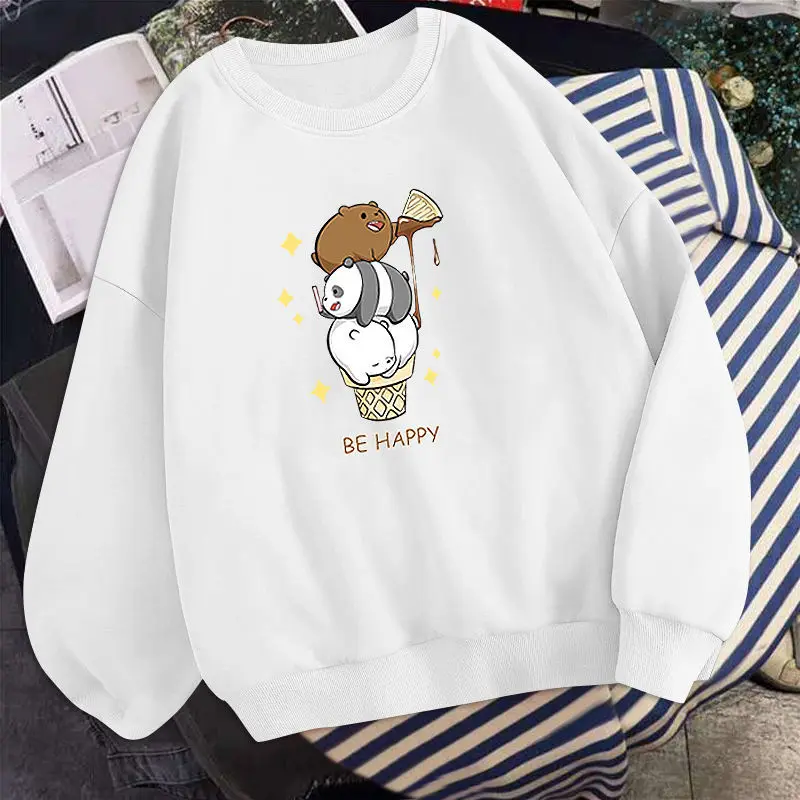 Harajuku Pullover Sweatshirt Spring Autumn Lovers Tops Kawaii Anime Happy Bear Print Streetwear Loose Oversized Hoodies Women
Harajuku Pullover Sweatshirt Spring Autumn Lovers Tops Kawaii Anime Happy Bear Print Streetwear Loose Oversized Hoodies Women