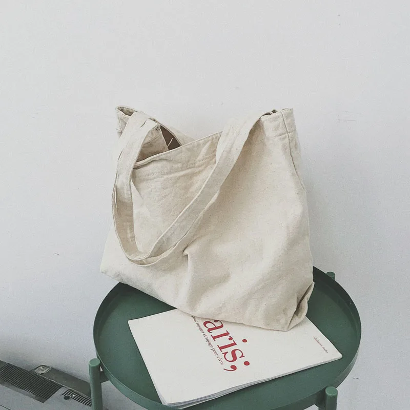 Fashion Women Canvas Shoulder Shopper Bag Cotton Cloth Large Capacity Students Female Handbags Eco Fabric Tote Shopping Bags
Fashion Women Canvas Shoulder Shopper Bag Cotton Cloth Large Capacity Students Female Handbags Eco Fabric Tote Shopping Bags