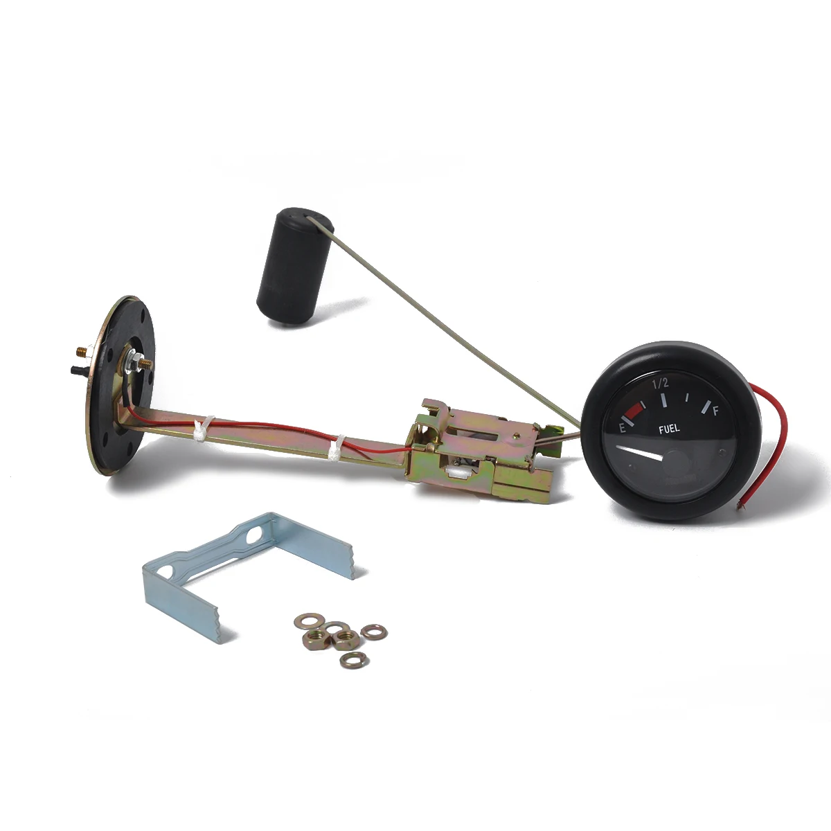 2"(52mm) Black 12V LED Light Marine Fuel level Gauge E-1/2-F with 350mm Fuel Level Sensor
2"(52mm) Black 12V LED Light Marine Fuel level Gauge E-1/2-F with 350mm Fuel Level Sensor