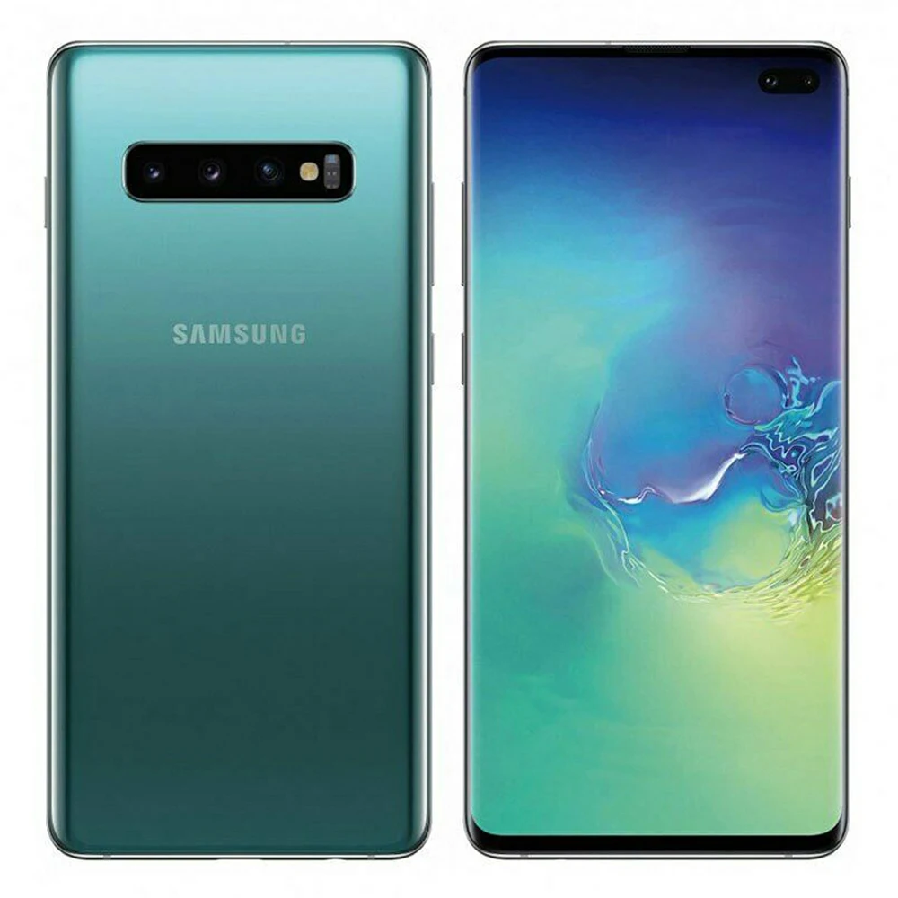 Разблокированный телефон Samsung Galaxy S10 + Plus G975FD две SIM-карты дисплей 9820 дюйма