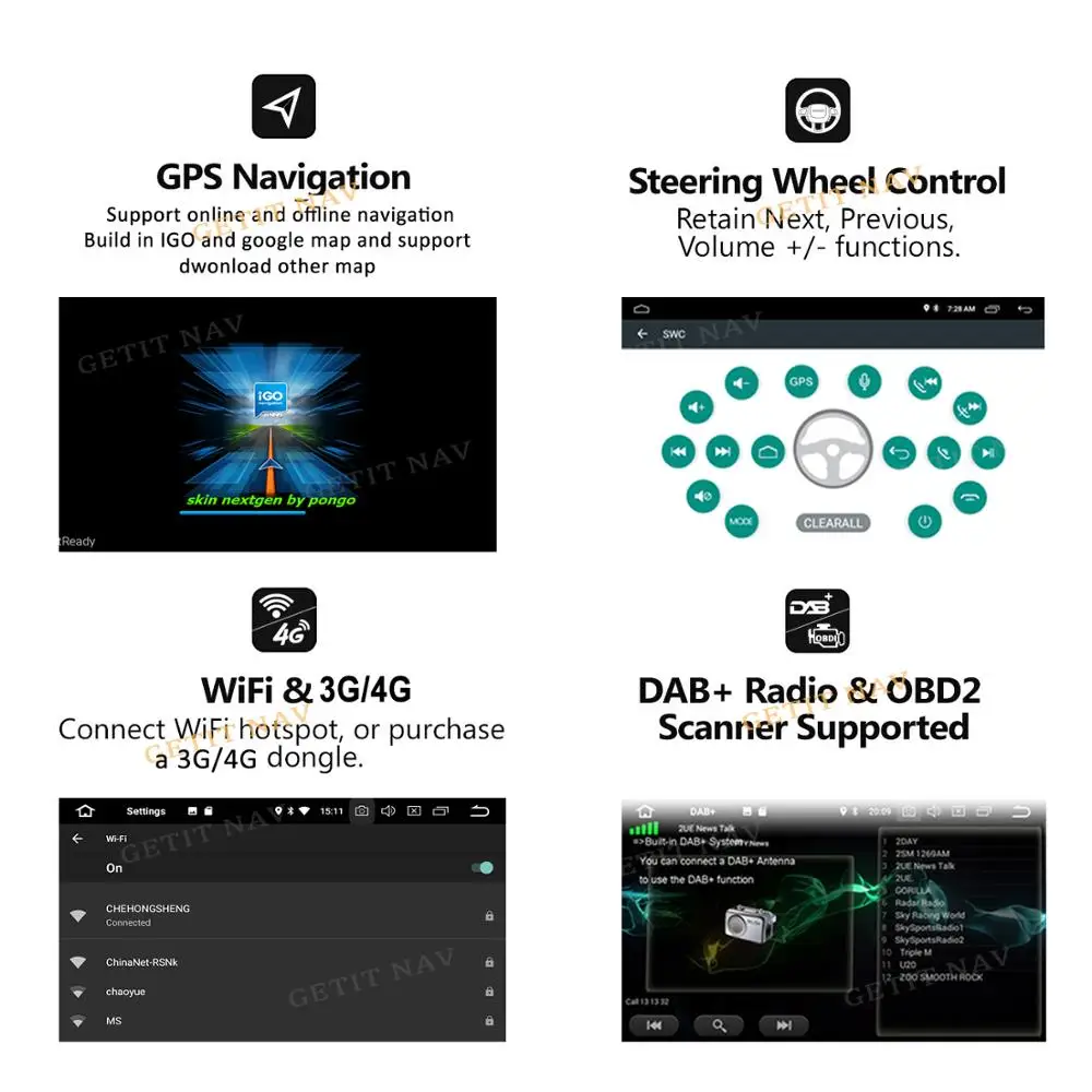 Автомобильный GPS навигатор IPS Android 10 для VW Volkswagen Touareg T5 транспортер мультифургон dvd
