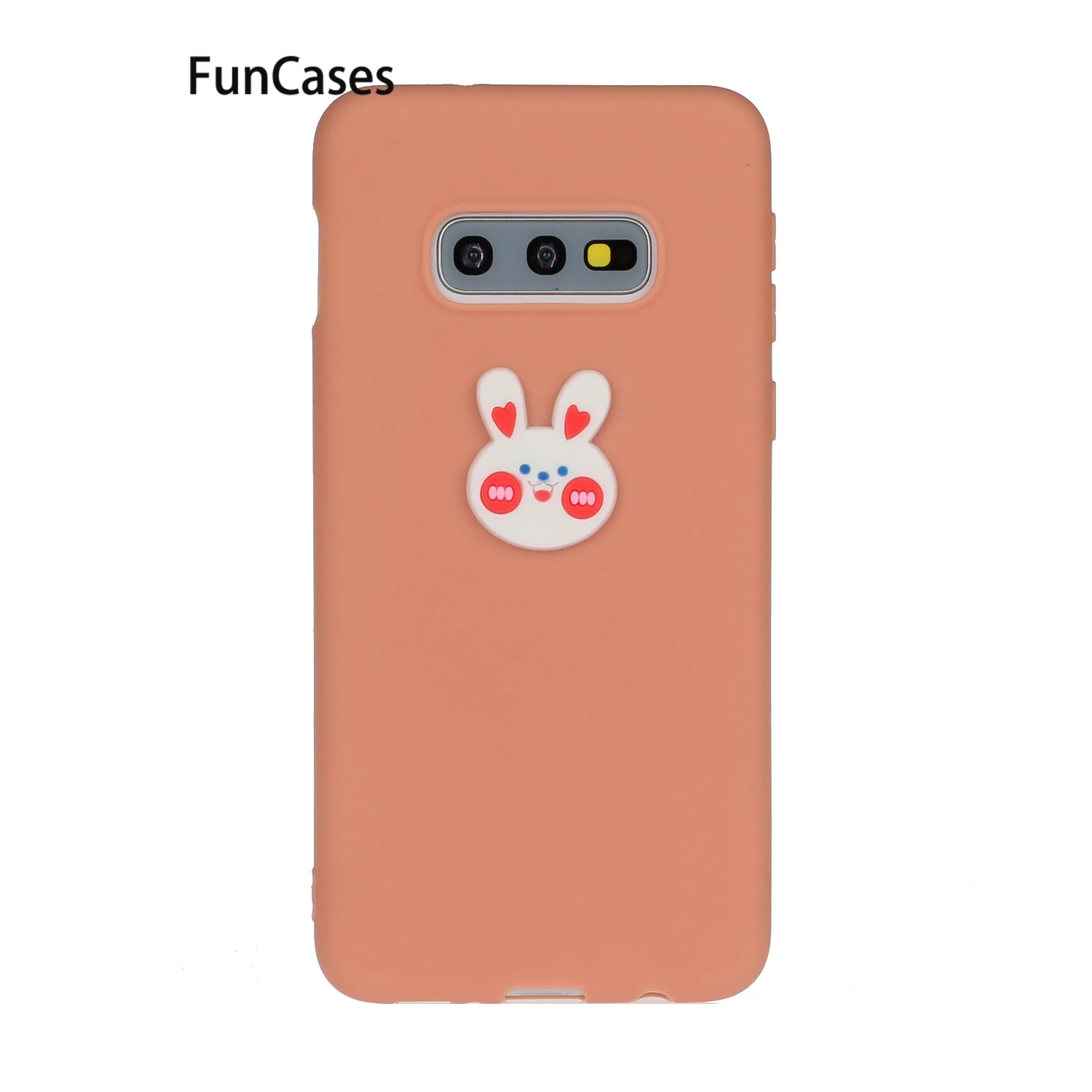 Чехлы Мультяшные для аксессуаров Samsung S10E яркий мягкий ТПУ чехол Galaxy accesorios Capinha Phone