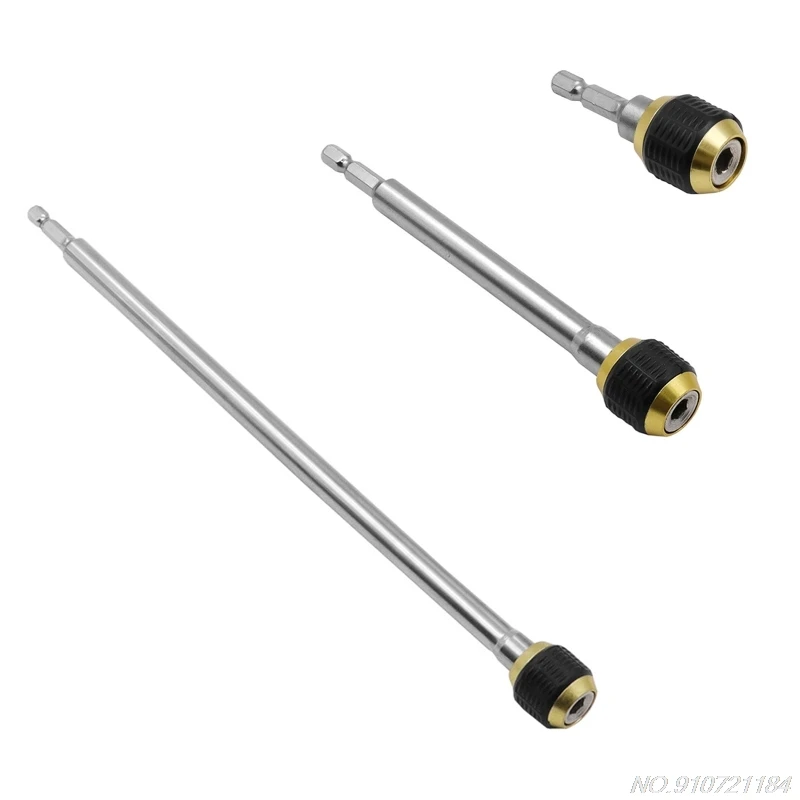 60/150/300mm Hexagonal Shank Quick Coupling 1/4 Inner Hex Self-locking Connecting Rod Drill Bit Holder D08 20 Dropshipping
60/150/300mm Hexagonal Shank Quick Coupling 1/4 Inner Hex Self-locking Connecting Rod Drill Bit Holder D08 20 Dropshipping
