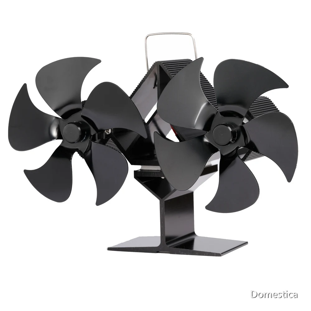 10 Blade Stove Fan Household Warmer Heat Powered Mouted Dual Head Log Wood Burner Winter Warmer Efficient Heat Distribution
10 Blade Stove Fan Household Warmer Heat Powered Mouted Dual Head Log Wood Burner Winter Warmer Efficient Heat Distribution