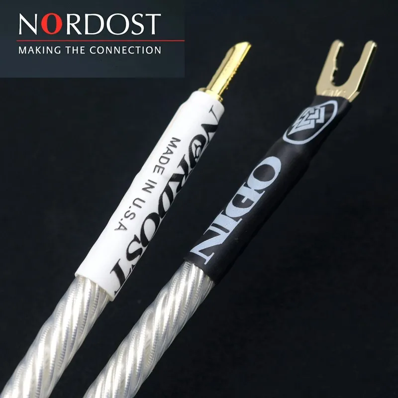 

Hi-End Hifi Nordost ODIN, перемычка из стерлингового серебра, аудио кабель, кабель для колонок, кабель для колонок типа банан-Y