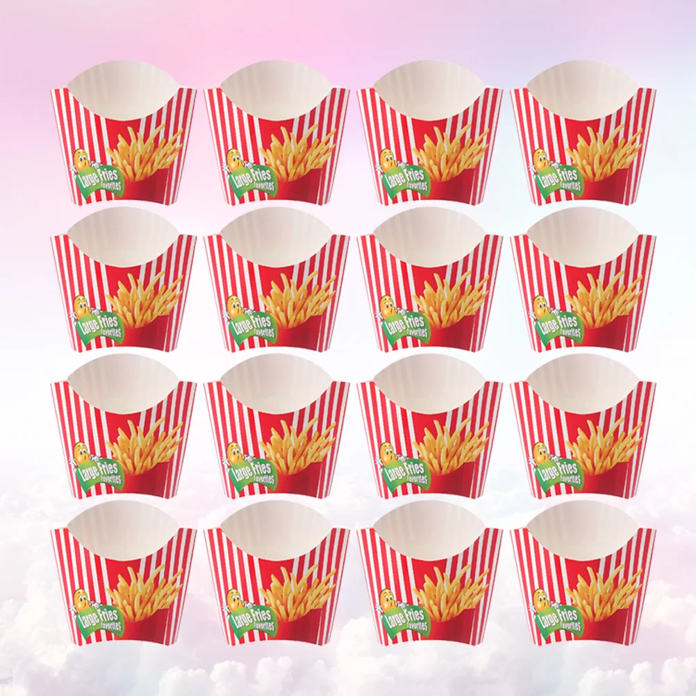 100 Pcs Paper Chips Box Portable Snack Food Box Case Snack Packaging Supplies for Home Shop (Red)
100 Pcs Paper Chips Box Portable Snack Food Box Case Snack Packaging Supplies for Home Shop (Red)