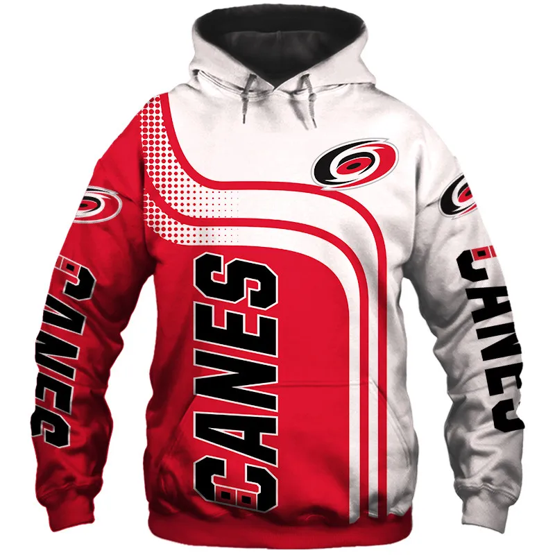 Carolina Men's Fashion 3D Hoodie White red stitching design black swirl print Hurricanes cool outdoor sweatshirt
Carolina Men's Fashion 3D Hoodie White red stitching design black swirl print Hurricanes cool outdoor sweatshirt