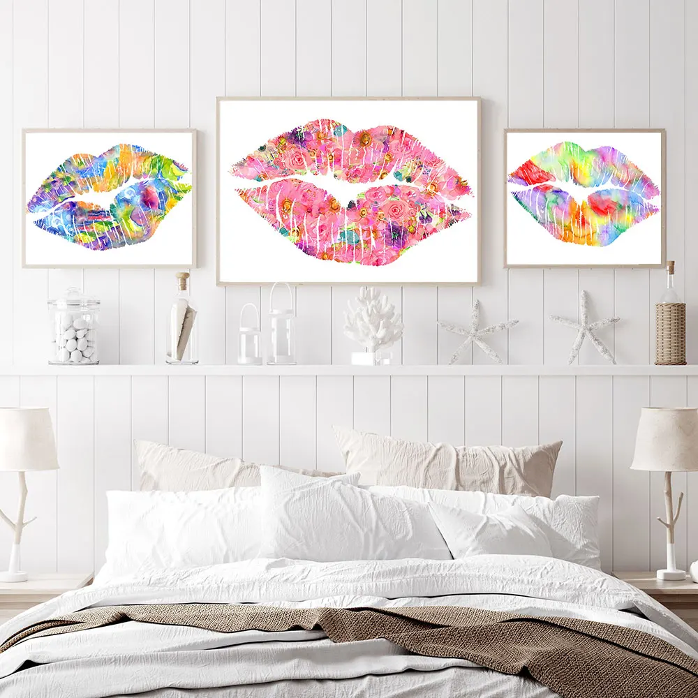 Fashion Sexy Lips Poster Colorful Graffiti Canvas Painting Abstract Art Print Modern Wall Picture For Living Room Home Decor
Fashion Sexy Lips Poster Colorful Graffiti Canvas Painting Abstract Art Print Modern Wall Picture For Living Room Home Decor