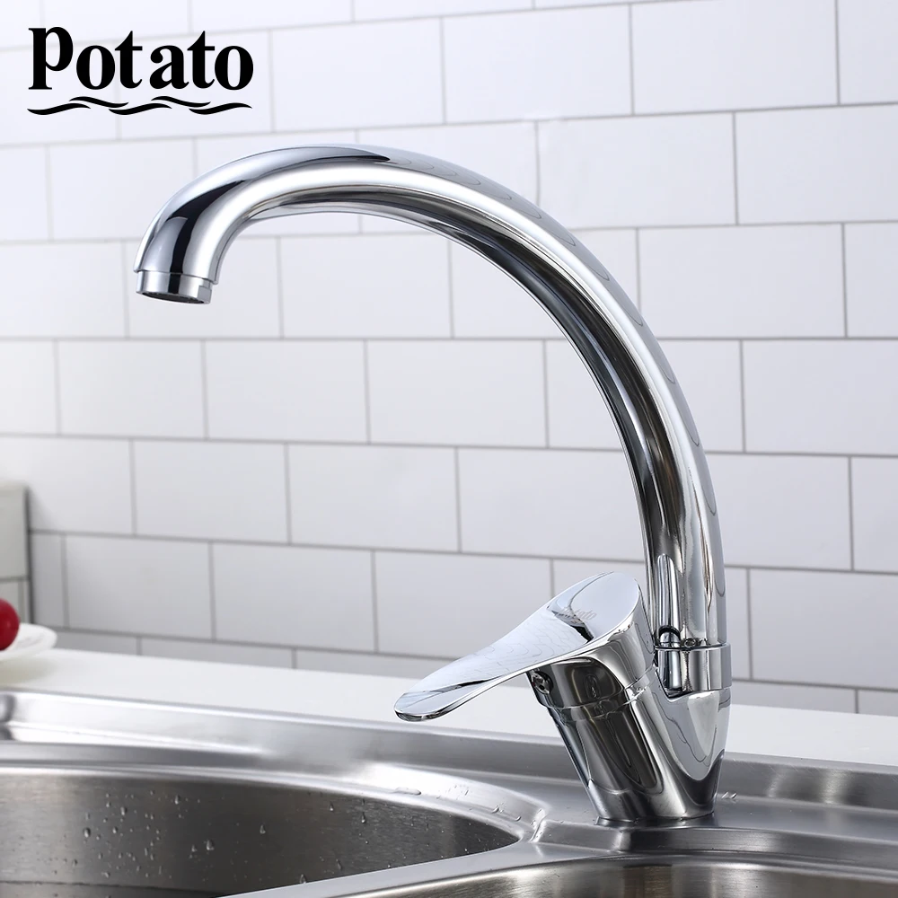 Deck Mounted Zinc Alloy Sink Faucet Cold and Hot Water Tap 360 Degree Swivel Mixer Kitchen Faucet p59214
Deck Mounted Zinc Alloy Sink Faucet Cold and Hot Water Tap 360 Degree Swivel Mixer Kitchen Faucet p59214