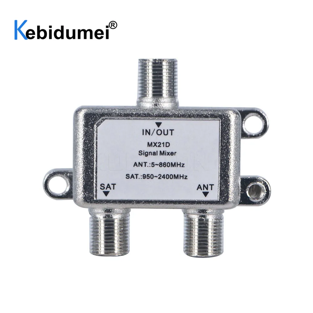 2 In 1 Dual-use 2 Way Port TV Signal Satellite Sat Coaxial Diplexer Combiner Splitter Combiners Cable Switch Switcher New
2 In 1 Dual-use 2 Way Port TV Signal Satellite Sat Coaxial Diplexer Combiner Splitter Combiners Cable Switch Switcher New