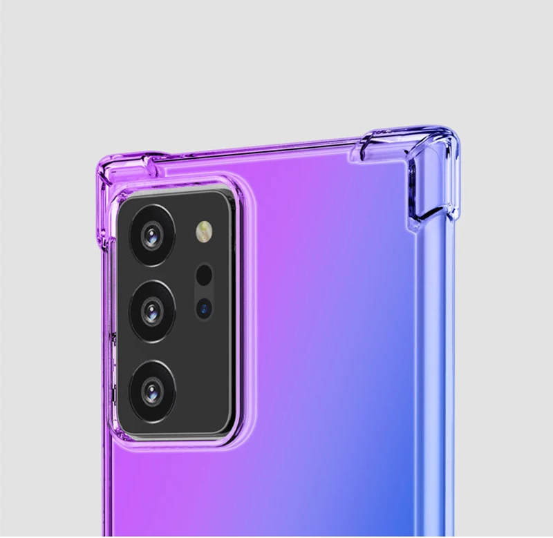 Rainbow gradient phone case for Samsung Galaxy S20 Plus Ultra Airbag soft TPU cover For Samsung Note 20 Plus A51 A71 cases
Rainbow gradient phone case for Samsung Galaxy S20 Plus Ultra Airbag soft TPU cover For Samsung Note 20 Plus A51 A71 cases