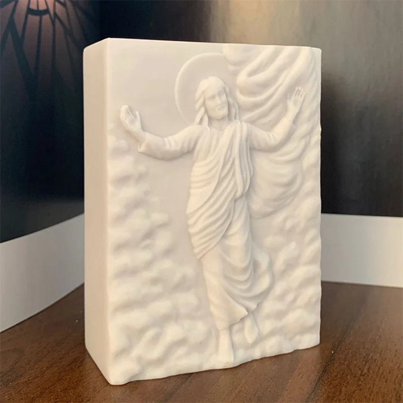 Jesus Shaped Soap Mold Silicone Mould DIY Tool Handmade Soap Molds
Jesus Shaped Soap Mold Silicone Mould DIY Tool Handmade Soap Molds