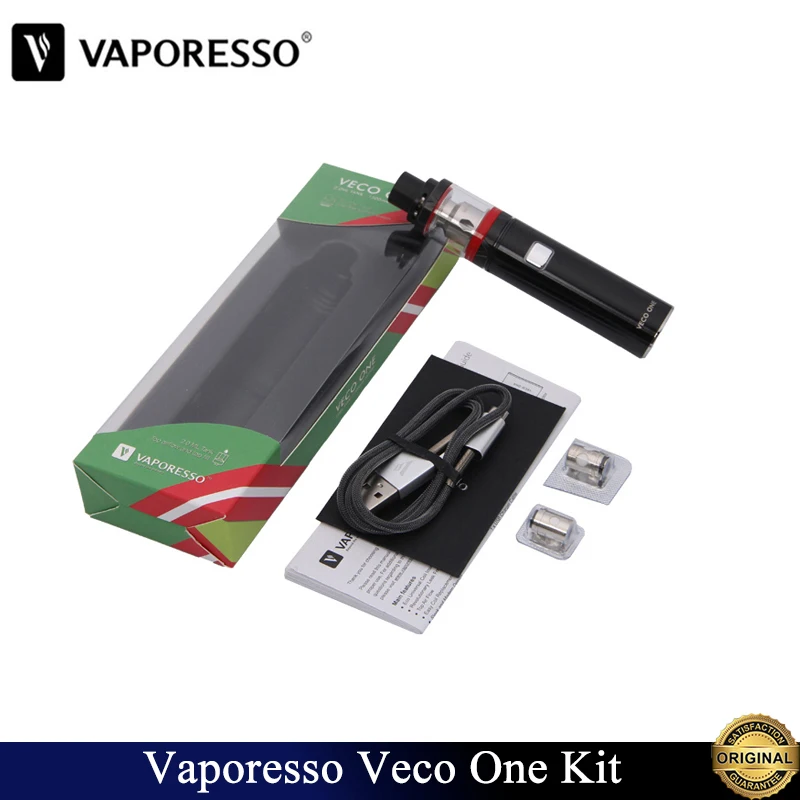 Электронная сигарета Vaporesso Veco One набор для начинающих емкость 2 мл керамическая