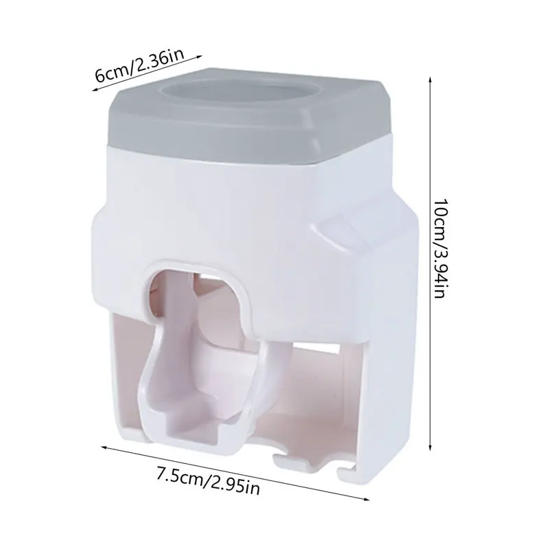 Automatic Toothpaste Dispenser Wall Mount Toothbrush Holder Lazy Toothpaste Squeezer For Toilet Home Bathroom Accessories Set
Automatic Toothpaste Dispenser Wall Mount Toothbrush Holder Lazy Toothpaste Squeezer For Toilet Home Bathroom Accessories Set