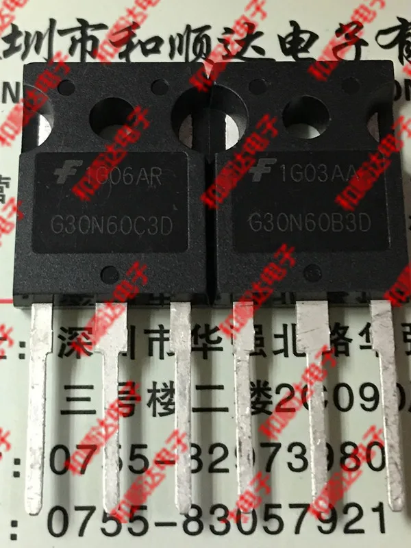 10pcs/lot G30N60C3D HGTG30N60C3D New stock TO-247 600V 63A
10pcs/lot G30N60C3D HGTG30N60C3D New stock TO-247 600V 63A