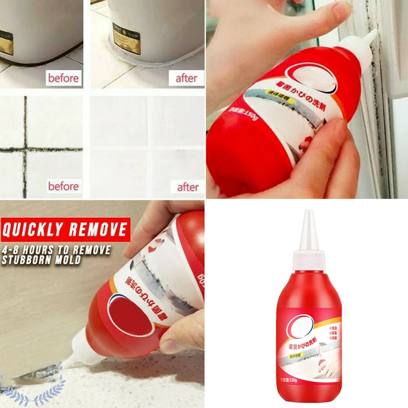 Mold Remover Gel Caulk Gel Anti-Odor for Home Kitchen Bathroom Wall Tiles Wood HANW88 
Mold Remover Gel Caulk Gel Anti-Odor for Home Kitchen Bathroom Wall Tiles Wood HANW88