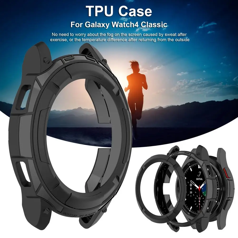 Защитный чехол для Samsung Galaxy Watch 4 Classic 42 мм 46 мм, защитный чехол из ТПУ, бампер для Galaxy Watch 4 Classic
Защитный чехол для Samsung Galaxy Watch 4 Classic 42 мм 46 мм, защитный чехол из ТПУ, бампер для Galaxy Watch 4 Classic