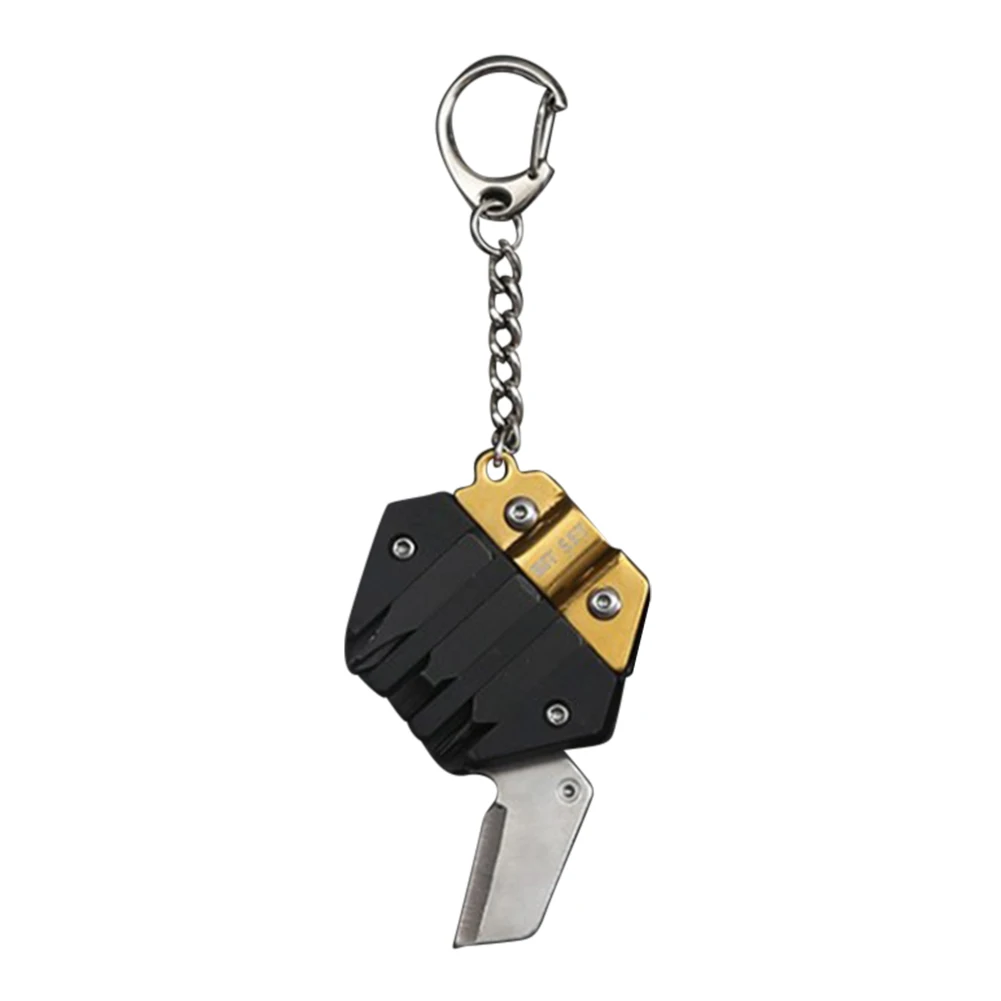 15 In 1 Outdoor Portable Multifunctional Hexagon Folding Mini Coin Tool EDC Screwdriver Keychain Emergency Survival Multi Tools
15 In 1 Outdoor Portable Multifunctional Hexagon Folding Mini Coin Tool EDC Screwdriver Keychain Emergency Survival Multi Tools