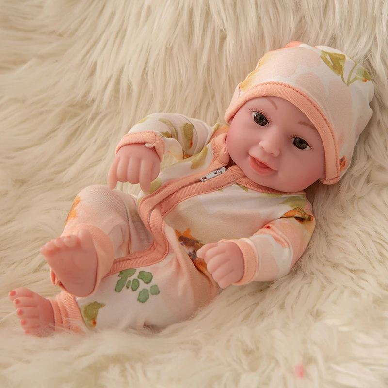 10 inch born Bebe Reborn Baby Dolls Silicone Soft Cloth Body toddler Doll For Girls Princess Kid Fashion Reborn Dolls 
10 inch born Bebe Reborn Baby Dolls Silicone Soft Cloth Body toddler Doll For Girls Princess Kid Fashion Reborn Dolls