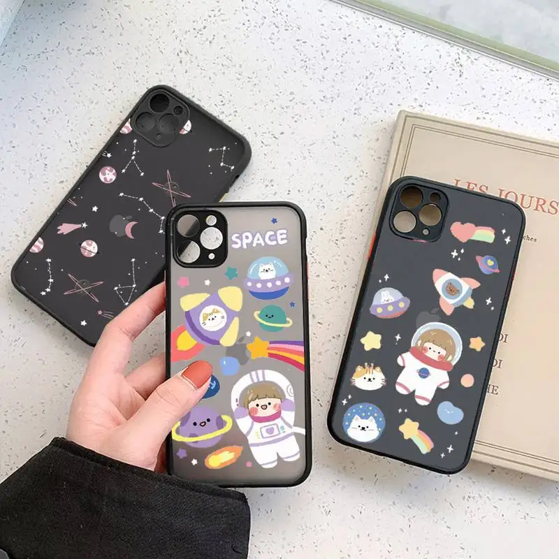 Astronaut Planet cute color Phone Case Matte Transparent for iPhone 7 8 11 12 s mini pro X XS XR MAX Plus coque
Astronaut Planet cute color Phone Case Matte Transparent for iPhone 7 8 11 12 s mini pro X XS XR MAX Plus coque