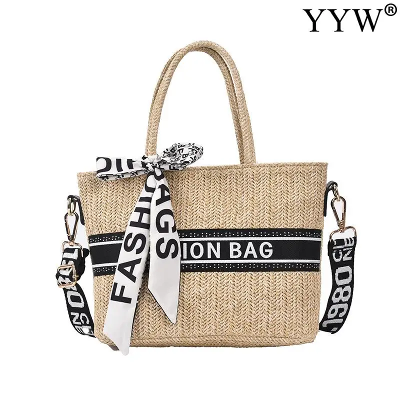 Casual Straw Large Capacity Shoulder Bags Beach Tote Wicker Women Rattan Handbags Summer Beach Bag Travel Big Purses Female
Casual Straw Large Capacity Shoulder Bags Beach Tote Wicker Women Rattan Handbags Summer Beach Bag Travel Big Purses Female
