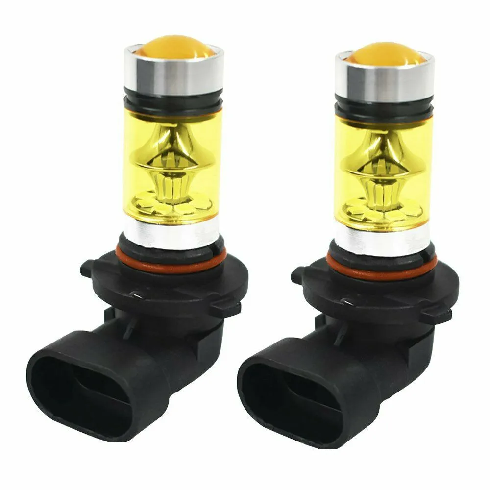 1 Pair 9006 HB4 3500K Yellow LED 100W Super Bright Fog Driving Light Bulb Kit Car Headlight Fog Lamp Bulbs
1 Pair 9006 HB4 3500K Yellow LED 100W Super Bright Fog Driving Light Bulb Kit Car Headlight Fog Lamp Bulbs