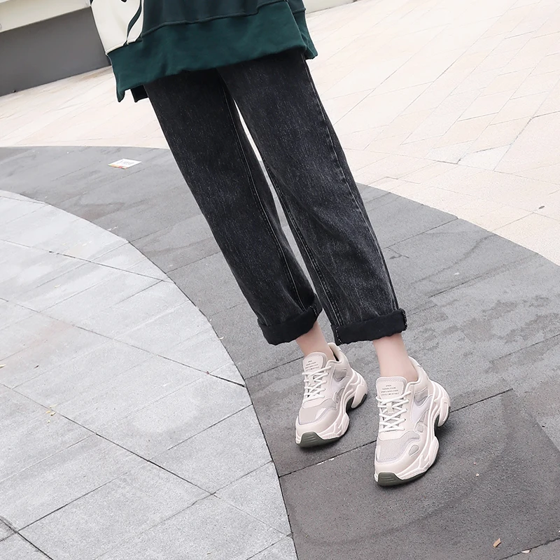 Mesh Shoes Female Leisure Lacing 2021 Summer Autumn Round Head Shoes Flat Heel Low Top Shoes Breathable Thick Sole Girly Shoes
Mesh Shoes Female Leisure Lacing 2021 Summer Autumn Round Head Shoes Flat Heel Low Top Shoes Breathable Thick Sole Girly Shoes