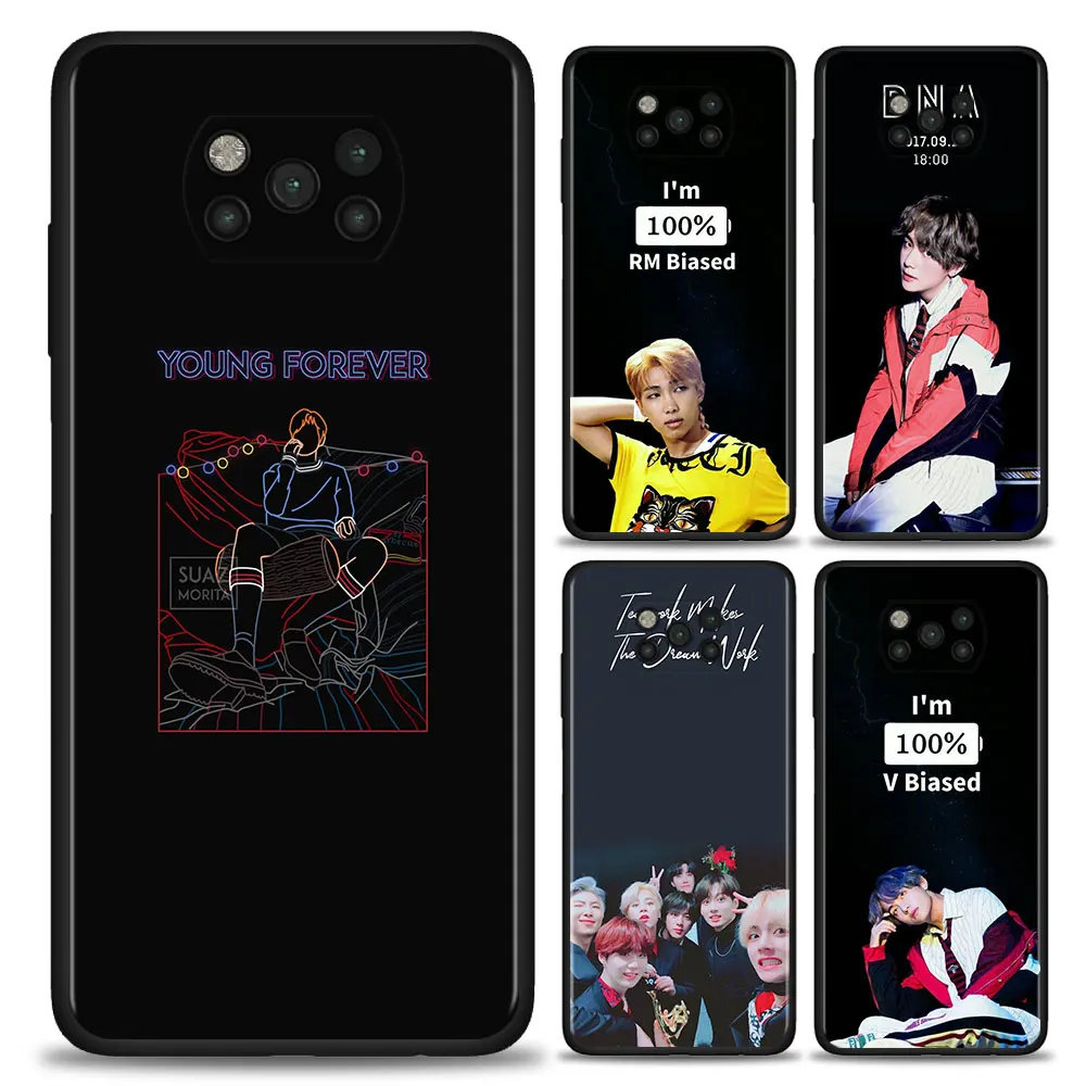 Rap RM JIMIN JIN Phone Case For Xiaomi POCO X3 NFC M3 Pro 5G Pocophone F1 F3 GT Mi 10T 11 Lite 9T Note 10 9 Cover Coque
Rap RM JIMIN JIN Phone Case For Xiaomi POCO X3 NFC M3 Pro 5G Pocophone F1 F3 GT Mi 10T 11 Lite 9T Note 10 9 Cover Coque