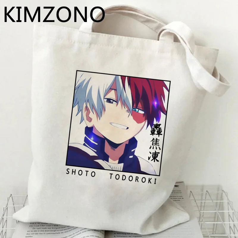 My Hero Academia Shoto Todoroki shopping bag reusable shopper bolsas de tela canvas jute bag eco bag cloth sac cabas cabas
My Hero Academia Shoto Todoroki shopping bag reusable shopper bolsas de tela canvas jute bag eco bag cloth sac cabas cabas