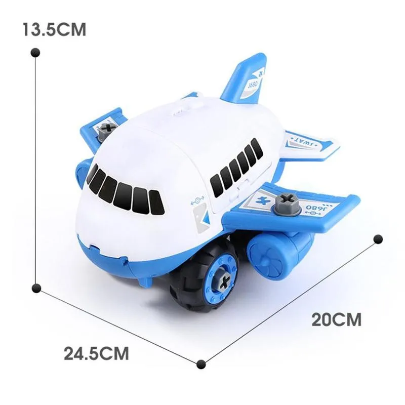 Airplane Toy Disassembly Assembly Of Orbital Theme Simulation Track Inertia Children'S Toy Aircraft Passenger Plane Kids Airline
Airplane Toy Disassembly Assembly Of Orbital Theme Simulation Track Inertia Children'S Toy Aircraft Passenger Plane Kids Airline