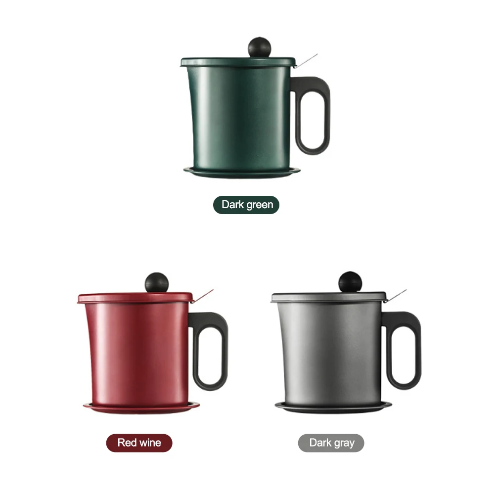 1.7L Oiler Household Stainless Steel Filter Mesh With Lid Oil Bottle Kitchen Filter Artifact Lard Residue Oil Storage Tank
1.7L Oiler Household Stainless Steel Filter Mesh With Lid Oil Bottle Kitchen Filter Artifact Lard Residue Oil Storage Tank