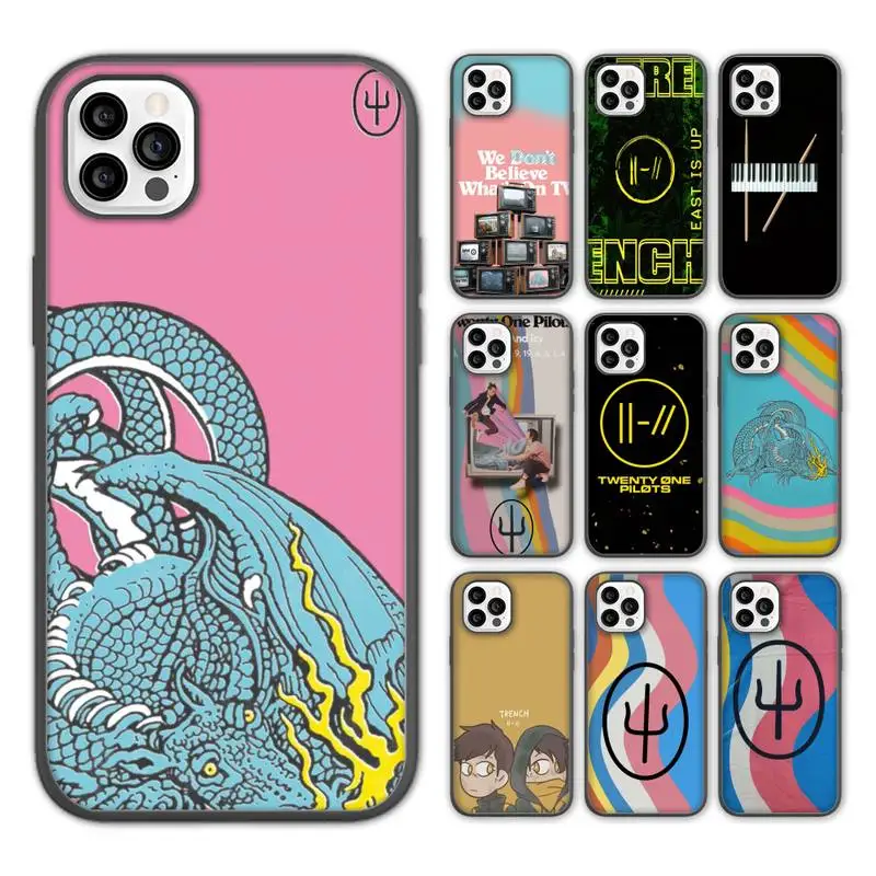 HIMONBEN Twenty One Pilots 21 Phone Case For iPhone 13 12 11 pro max mini x xs xr 7 8 5 se plus soft Cover Fundas
HIMONBEN Twenty One Pilots 21 Phone Case For iPhone 13 12 11 pro max mini x xs xr 7 8 5 se plus soft Cover Fundas