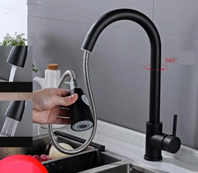 304 Stainless Steel Kitchen Faucet Hot And Cold Drawing Rotating Sink Vegetable Basin Mixing Valve
304 Stainless Steel Kitchen Faucet Hot And Cold Drawing Rotating Sink Vegetable Basin Mixing Valve