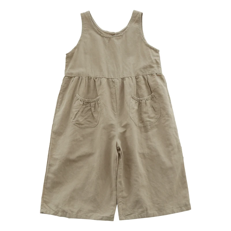 Big Girl Overalls Off-shoulder Girls Romper Girls Jumpsuit Cotton and Linen Bodysuit Summer Girls Clothes Outfits
Big Girl Overalls Off-shoulder Girls Romper Girls Jumpsuit Cotton and Linen Bodysuit Summer Girls Clothes Outfits