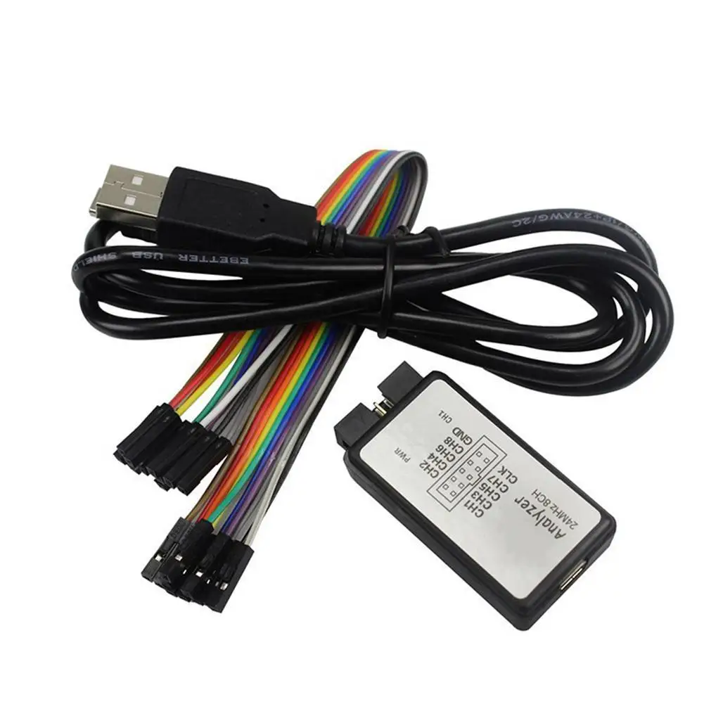 Один набор USB логический анализатор 24 м 8CH микроконтроллер ARM FPGA инструмент отладки 24 МГц, 16 МГц, 12 МГц, 8 МГц, 4 МГц, 2 МГц логический анализатор
Один набор USB логический анализатор 24 м 8CH микроконтроллер ARM FPGA инструмент отладки 24 МГц, 16 МГц, 12 МГц, 8 МГц, 4 МГц, 2 МГц логический анализатор