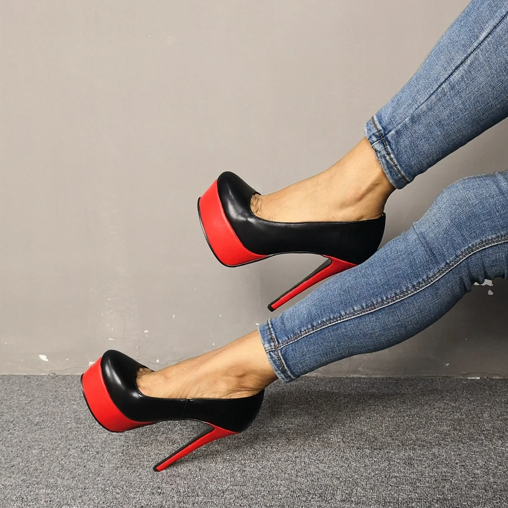 SARAIRIS Sexy Girl Casual Dalily Pumps Shallow High Heels Slip On Pumps Women Platform Round Toe Party Dress Shoes Woman
SARAIRIS Sexy Girl Casual Dalily Pumps Shallow High Heels Slip On Pumps Women Platform Round Toe Party Dress Shoes Woman