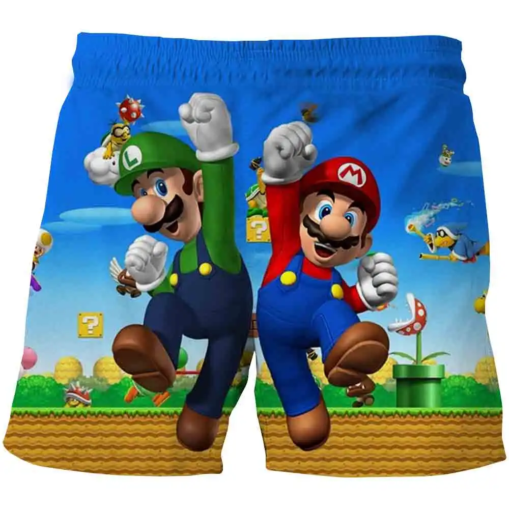 Super Mario Game Fun Cute 3D Cartoon Print Shorts Men's Beach Pants Summer Youth Swimming Beach Quick-drying Pants
Super Mario Game Fun Cute 3D Cartoon Print Shorts Men's Beach Pants Summer Youth Swimming Beach Quick-drying Pants