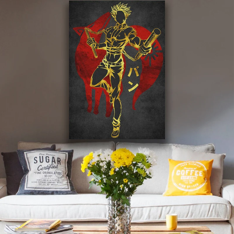 Ban Seven Deadly Sins Poster Canvas Wall Art Decoration prints for living Kid Children room Home bedroom decor painting
Ban Seven Deadly Sins Poster Canvas Wall Art Decoration prints for living Kid Children room Home bedroom decor painting