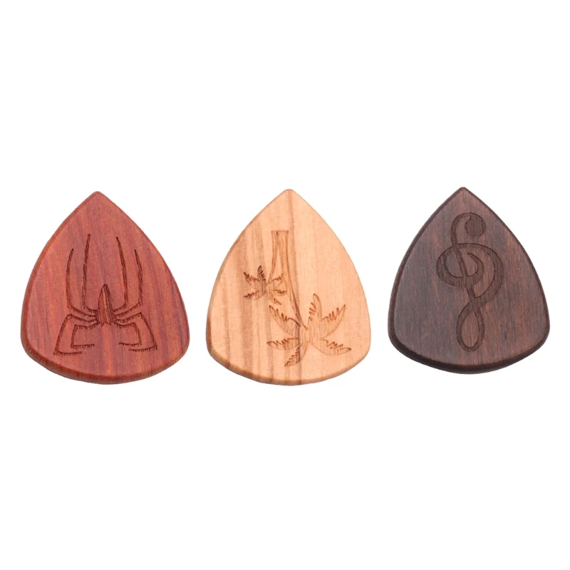 Wooden guitar pick box, Guitar Shape Pick Box, Comes with 3 wooden guitar picks, for standard guitar picks
Wooden guitar pick box, Guitar Shape Pick Box, Comes with 3 wooden guitar picks, for standard guitar picks
