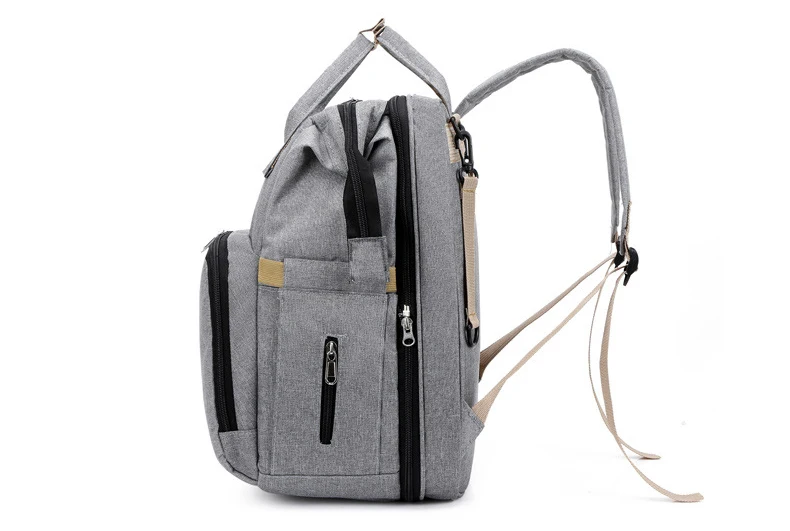 2021 New Large Capacity Woman backpack Multifunctional Travel Bag Leisure Nylon Out Mother Bag Folding Baby Bed Mummy Go Out 
2021 New Large Capacity Woman backpack Multifunctional Travel Bag Leisure Nylon Out Mother Bag Folding Baby Bed Mummy Go Out