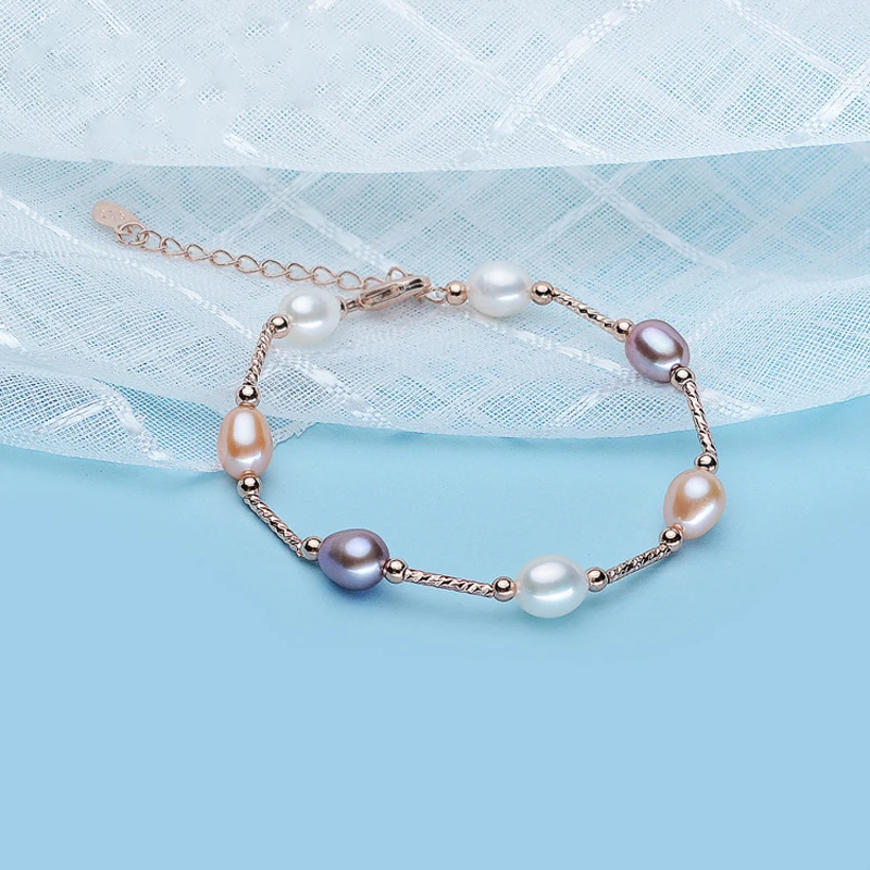 Natural Fresh Water Pearl Charm Bracelet For Women Party Birthday Original Design Jewellery Accessories
Natural Fresh Water Pearl Charm Bracelet For Women Party Birthday Original Design Jewellery Accessories