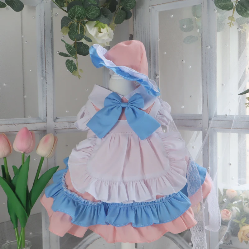 Костюм горничной лолиты для собак и кошек, юбка, костюмы для косплея
Костюм горничной лолиты для собак и кошек, юбка, костюмы для косплея