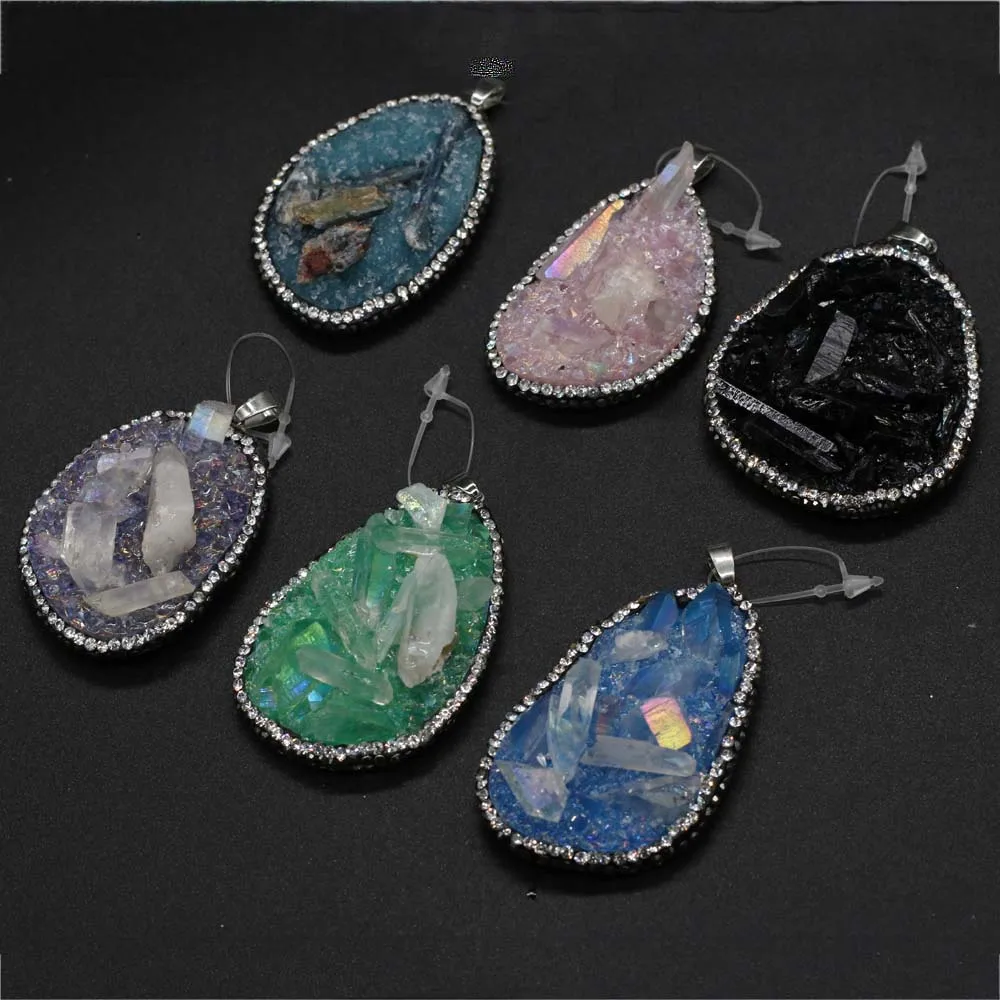 Natural Stone Irregular shape Resin Crushed Stone Pendant Exquisite Charms for jewelry making DIY necklace bracelet accessories
Natural Stone Irregular shape Resin Crushed Stone Pendant Exquisite Charms for jewelry making DIY necklace bracelet accessories