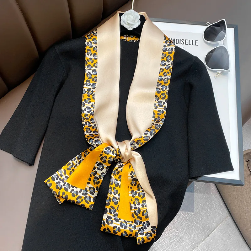 2021 Новый 100% шелковый шарф женский шейный ободок шейный платок бандана шарфы женский платок шейный платок высокого качества 150*15 см 
2021 Новый 100% шелковый шарф женский шейный ободок шейный платок бандана шарфы женский платок шейный платок высокого качества 150*15 см