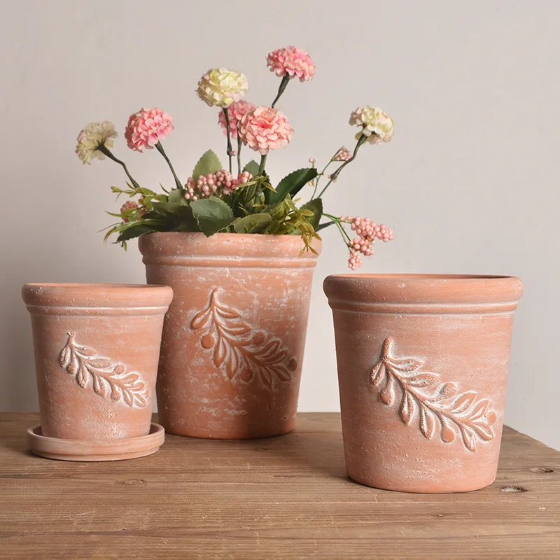 Nordic Fleshy Flowerpots Roman Basin Small Relief Ventilating Coarse Red Pottery Basin Simple Green Planter Indoor Planter
Nordic Fleshy Flowerpots Roman Basin Small Relief Ventilating Coarse Red Pottery Basin Simple Green Planter Indoor Planter
