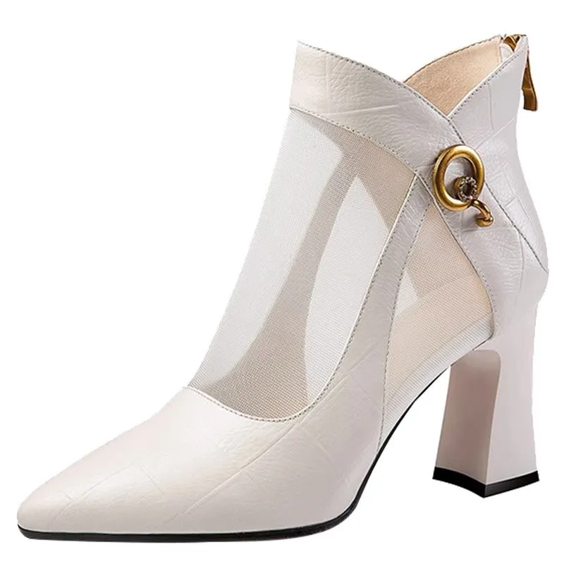 Women's Sandals Boots Fashion Summer High Heels Women's Sandals Mesh Gauze Women Cool Boots Casual Sandals Party Women's Shoe
Women's Sandals Boots Fashion Summer High Heels Women's Sandals Mesh Gauze Women Cool Boots Casual Sandals Party Women's Shoe
