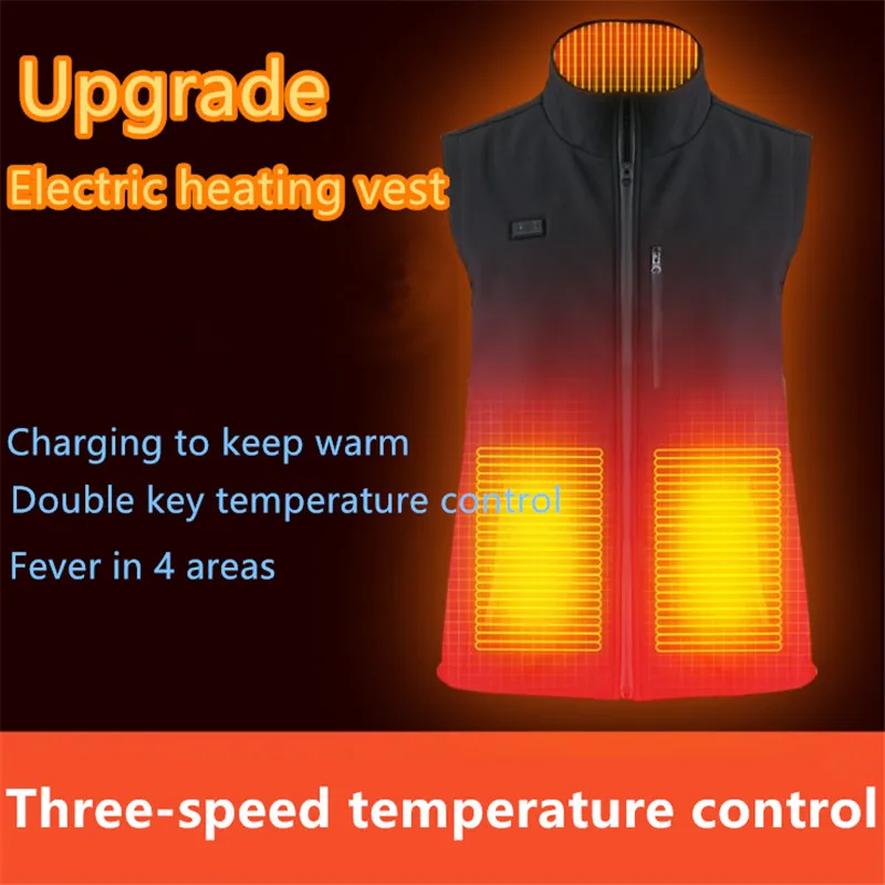 Men and Women Outdoor USB Infrared Heating Vest Jacket Winter Electric Thermal Clothing Waistcoat For Sports Hiking Oversized
Men and Women Outdoor USB Infrared Heating Vest Jacket Winter Electric Thermal Clothing Waistcoat For Sports Hiking Oversized