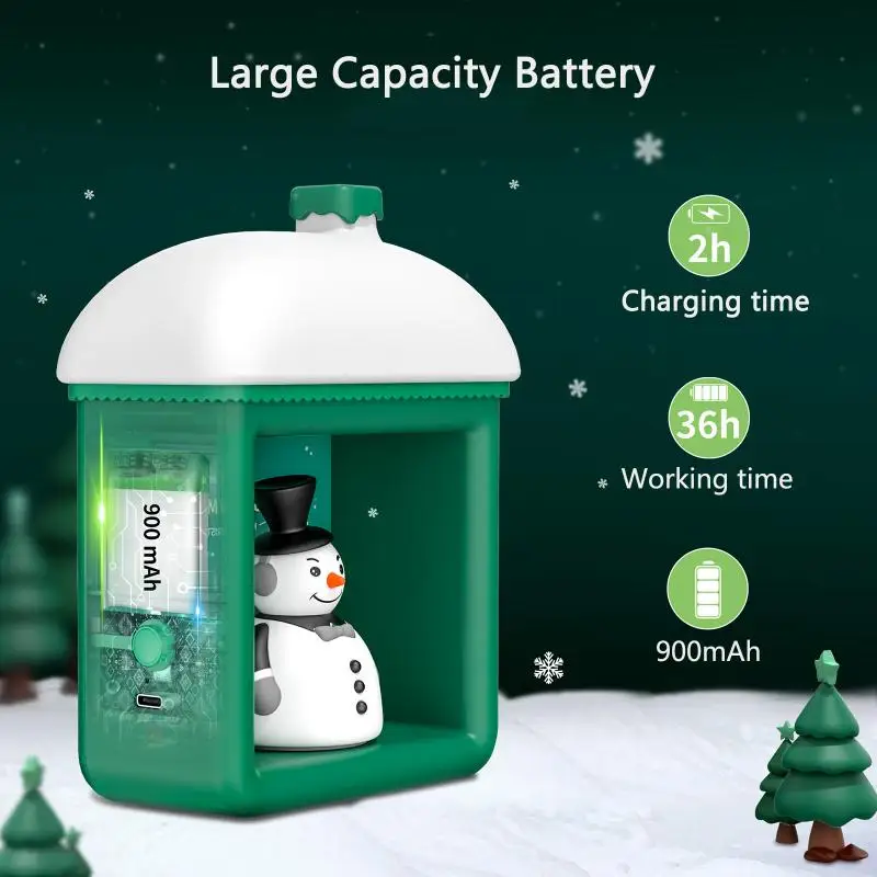 Рождественский Снежный дом с магнитным датчиком, ночник с зарядкой от USB, силиконовый Санта-Клаус, атмосферный светильник для детей, рождест...
Рождественский Снежный дом с магнитным датчиком, ночник с зарядкой от USB, силиконовый Санта-Клаус, атмосферный светильник для детей, рождест...