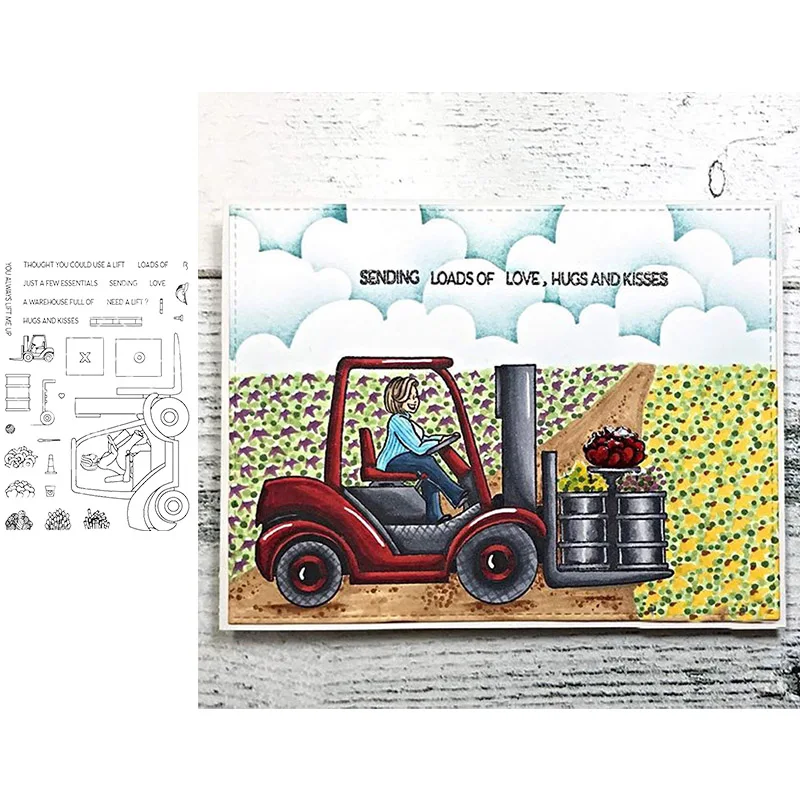 Forklift Traffic Cone JUST A FEW ESSENTIALS Words Transparent Clear Stamps For DIY Scrapbooking Paper Cards Crafts New 2020
Forklift Traffic Cone JUST A FEW ESSENTIALS Words Transparent Clear Stamps For DIY Scrapbooking Paper Cards Crafts New 2020