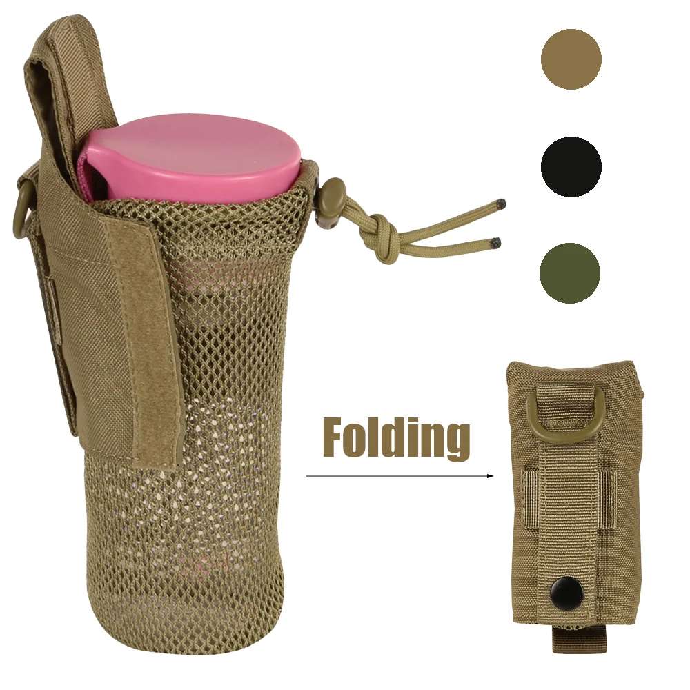 Tactical Molle Water Bottle Bag 1000D Folding Kettle Pack Military Dump Drop Pouch Outdoor Hydration Carrier for Camping Hiking
Tactical Molle Water Bottle Bag 1000D Folding Kettle Pack Military Dump Drop Pouch Outdoor Hydration Carrier for Camping Hiking